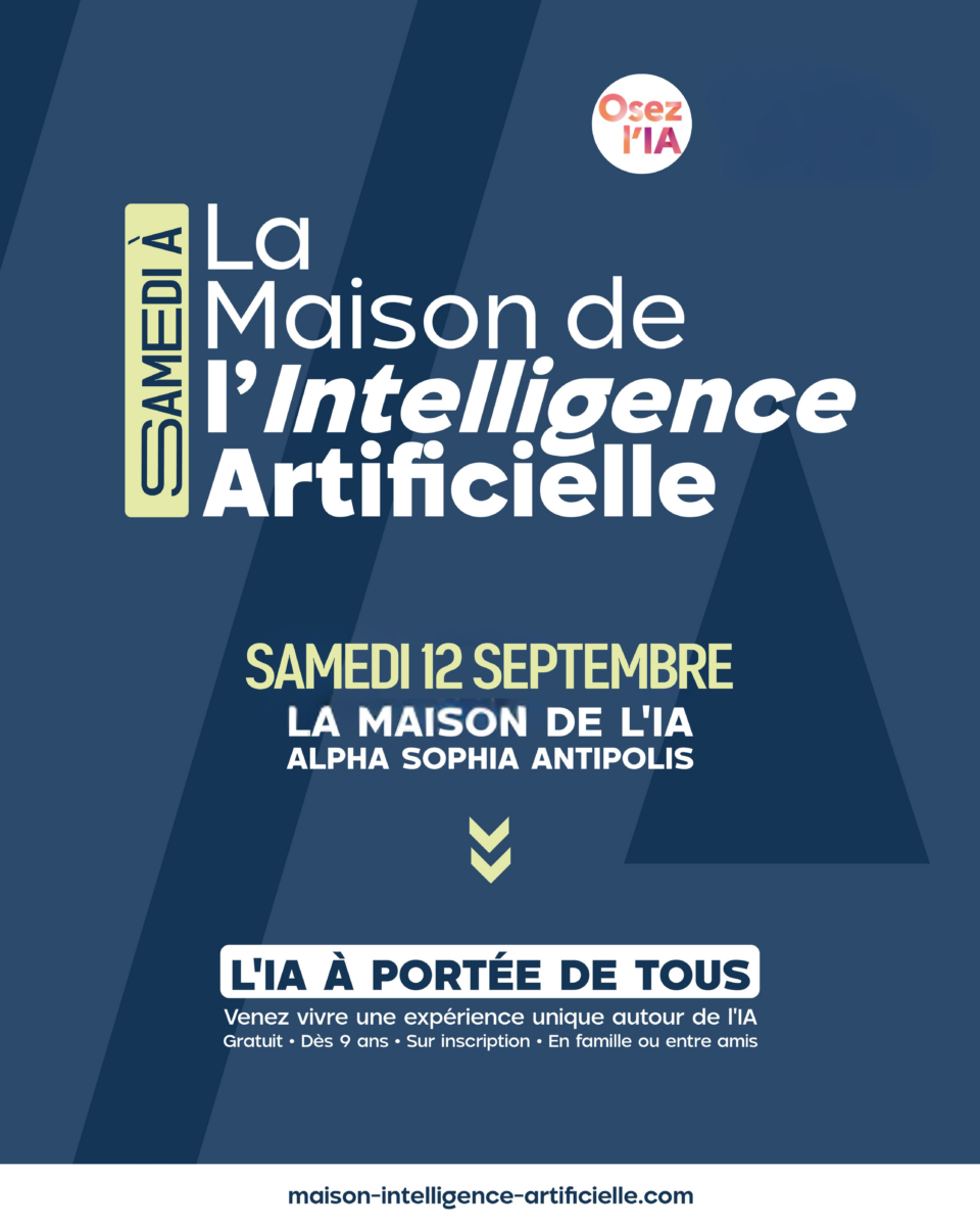SAMEDI IA À LA MAISON DE L’IA - 12 SEPTEMBRE 2026